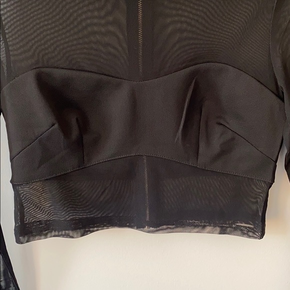 NWOT LF Long Sleeve Mesh Top - Picture 6 of 7